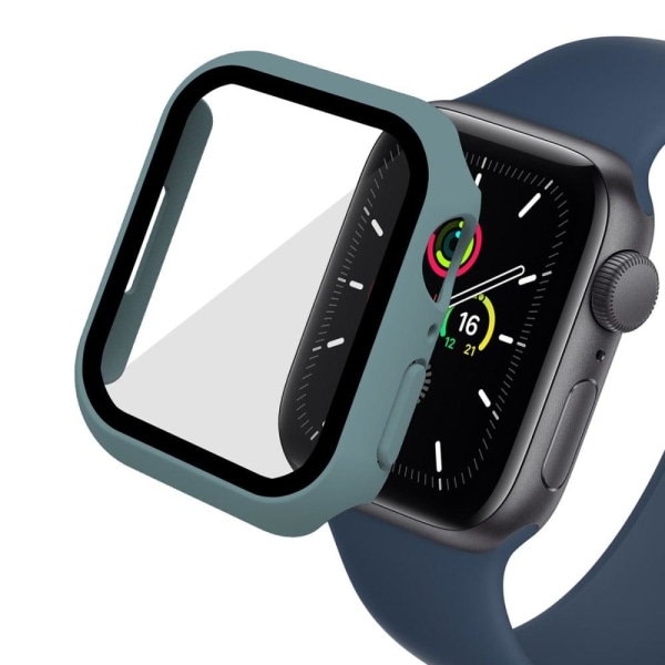 ENKAY Apple Watch (45mm) 2-i-1 cover + 9H hærdet glas - Grøn Green