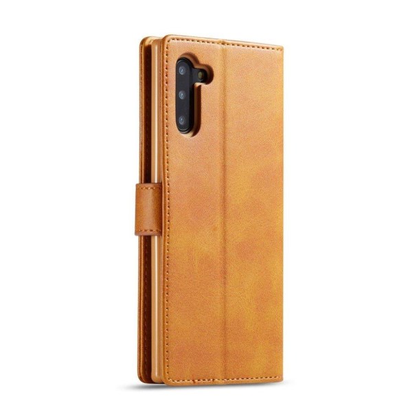 LC.IMEEKE Samsung Galaxy Note 10 Flip Etui - Brun Brown