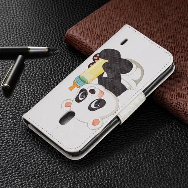 Wonderland Nokia 2.2 veske - Baby Panda Multicolor