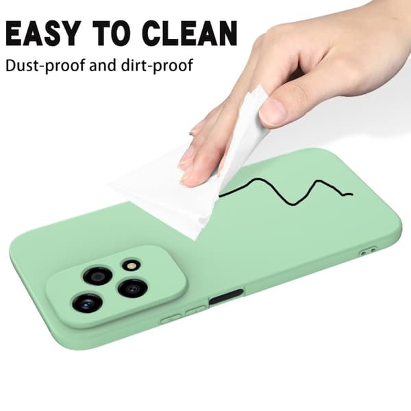 Matte Liquid Honor 200 Lite silikone cover - Grøn Green