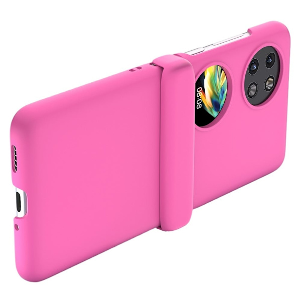 Til Huawei Pocket 2 Hard PC Case Multifunction Hinge Protection Slim Phone Cover - Rose Pink