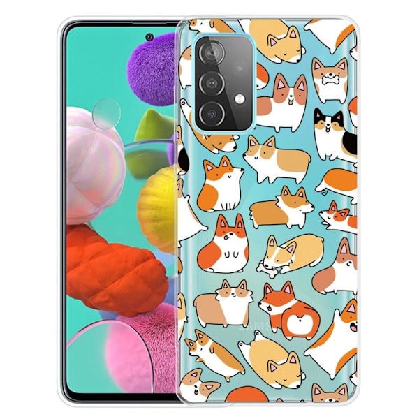 Deco Samsung Galaxy A23 kotelot - Koirat Tarra Multicolor