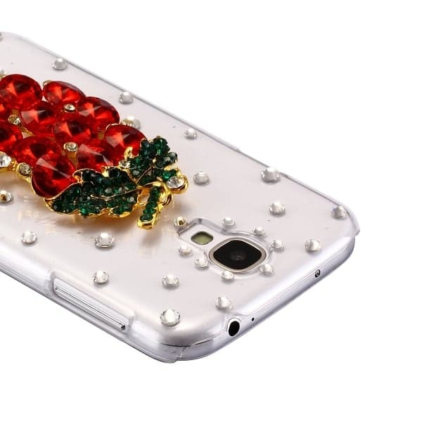 Luxury Bling (Røde Druer) Samsung Galaxy S4 Cover Red
