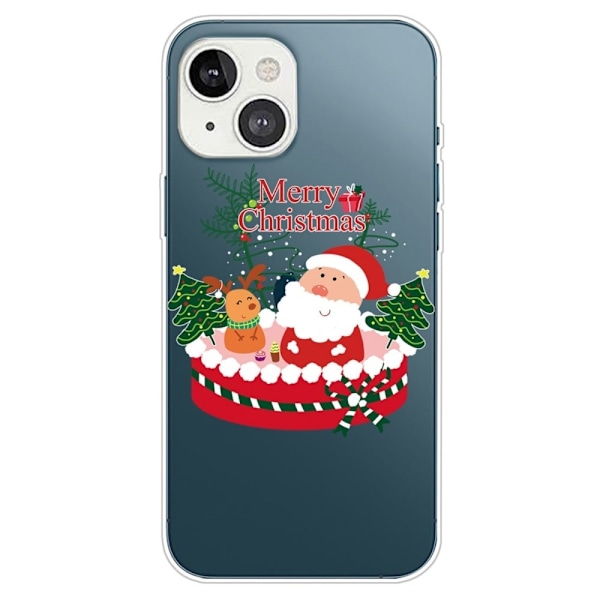 Joulun iPhone 14 Plus kotelo - Santa Ja Santa Red