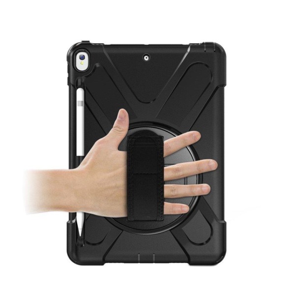 iPad Air (2019) 360 X-formet kombi etui - Sort Black