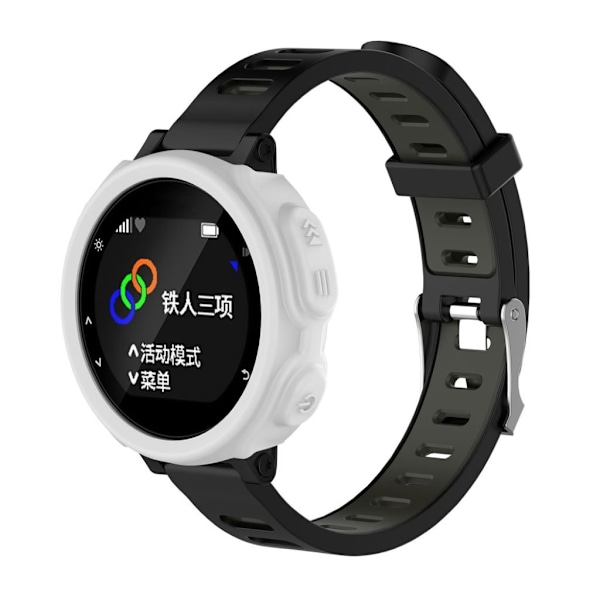Garmin Forerunner 235 holdbart silikone cover - Hvid White