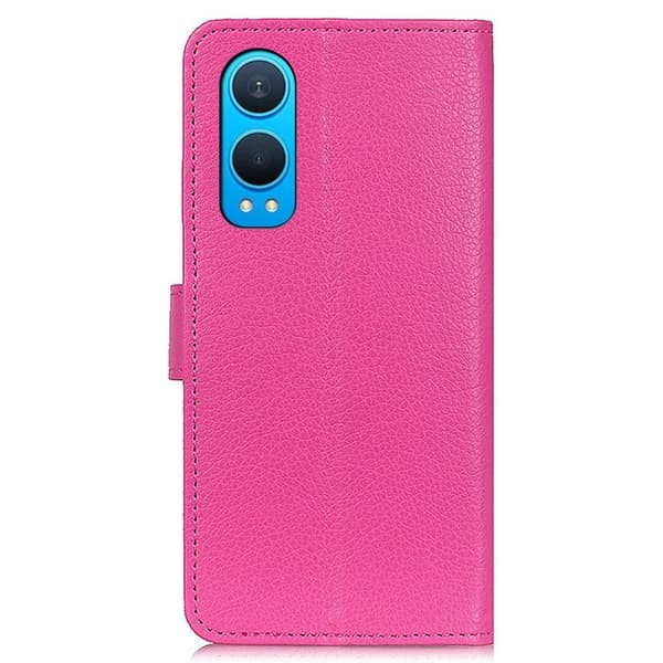 Classic OnePlus Nord CE4 Lite / Oppo K12x flip etui - Rose Pink