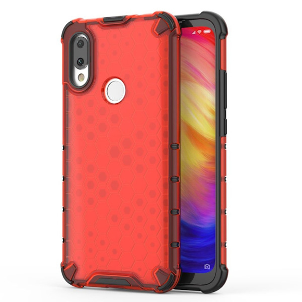 Bofink Honeycomb Xiaomi Redmi 7 deksel - Rød Red