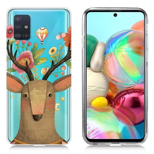 Deco Samsung Galaxy A71 skal - Älg Brun
