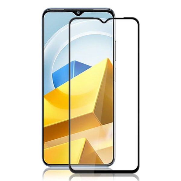 AMORUS extra strong glass screen protector for Xiaomi Poco M5 Transparent