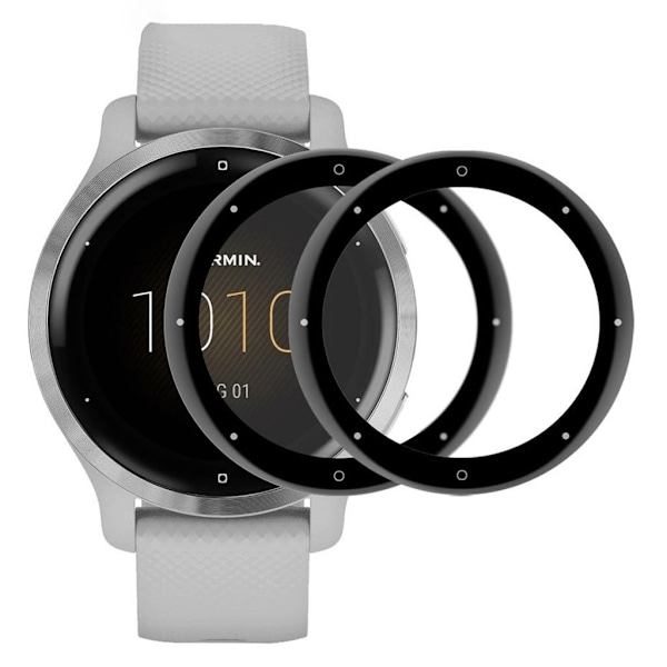 2Pcs ENKAY Garmin Venu 2S / Vivoactive 4S näytön suojus Transparent