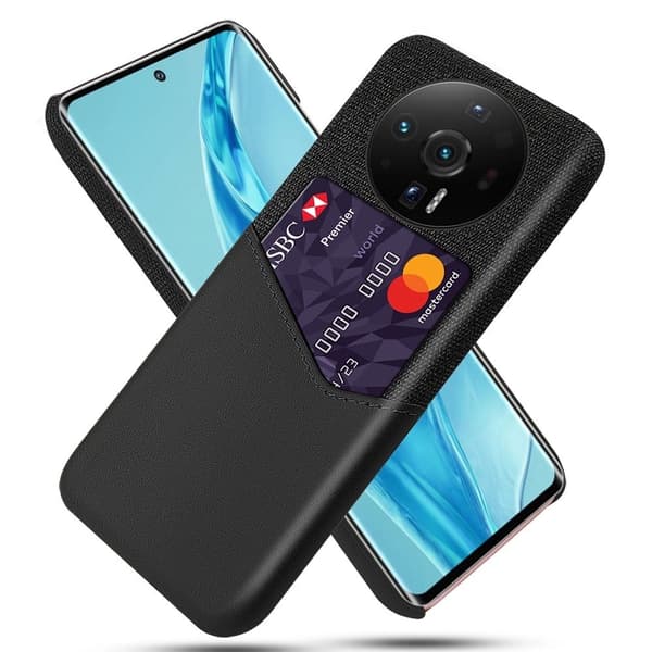 Bofink Xiaomi 12S Ultra korttikotelo - Musta Black