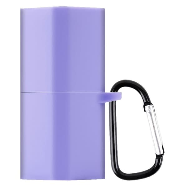 Huawei FreeBuds leppestift silikondeksel med spenne - Lyselilla Purple