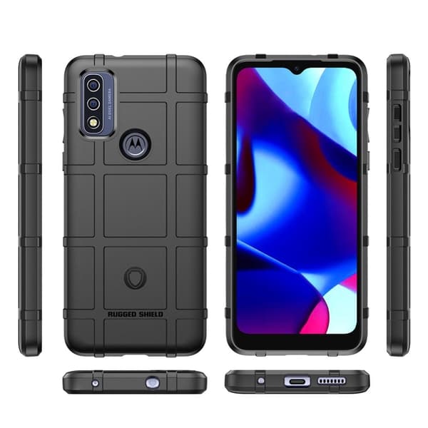 Rugged Shield Motorola G Pure skal - Svart Svart