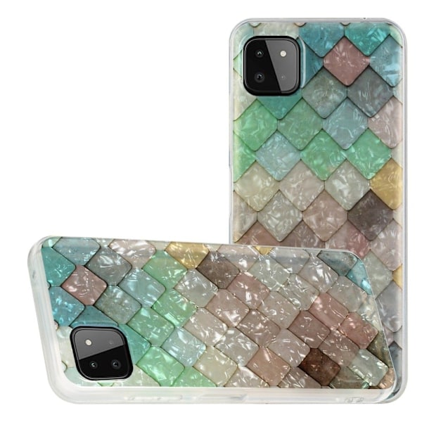 Deco Samsung Galaxy A22 5G skal - Bruna Block Brun