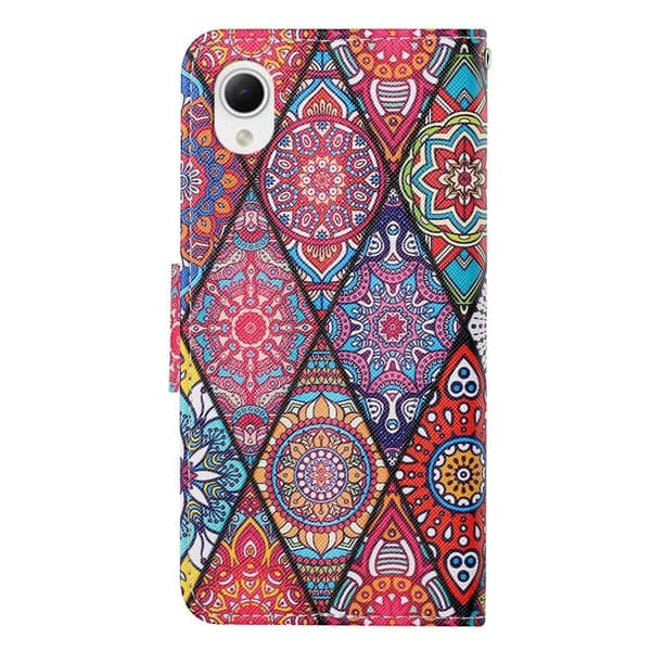 Wonderland Samsung Galaxy A23e Flippetui - Rhombus / Totem Multicolor