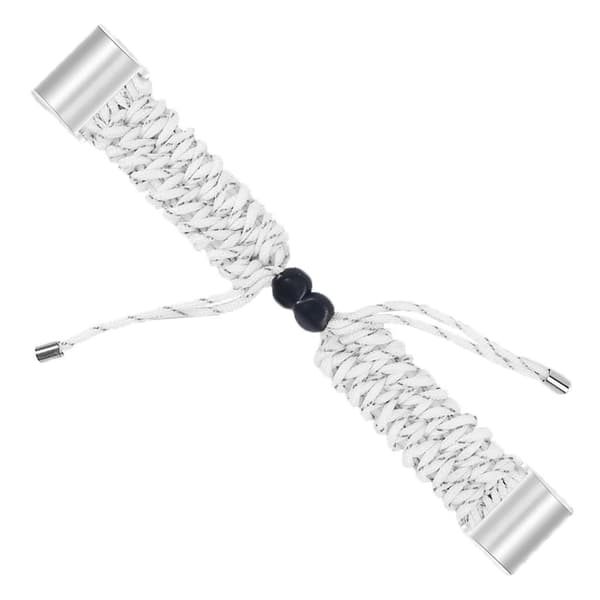 Fitbit Charge 2 braided watch band - White Vit