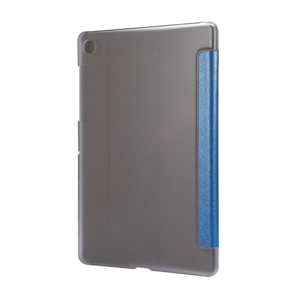 Samsung Galaxy Tab A7 10.4 (2020) silk tri-fold læder flip etui - marine blå Blue