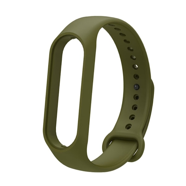 Xiaomi Mi Band 7 klockarmband i silikon - Militärgrön Grön