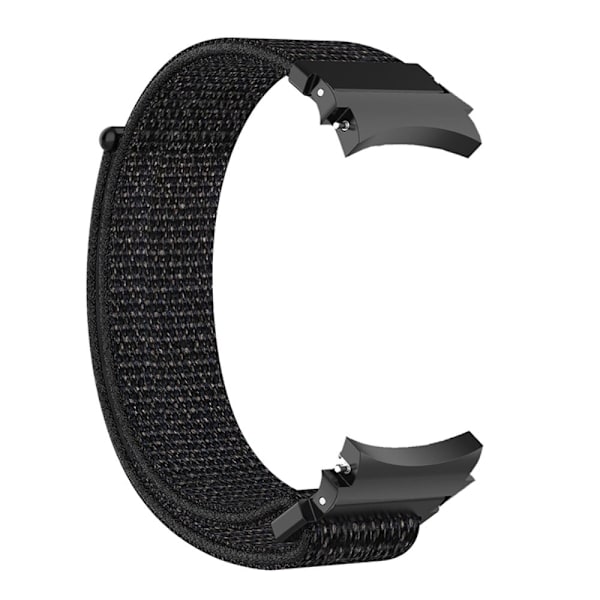 Samsung Galaxy Watch 5 (44mm) / (40mm) / 4 (44mm) / (40mm) nylon urrem - Sort Black