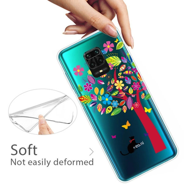 Deco Xiaomi Redmi Note 9 Pro / Note 9S / 9 Pro Max Cover - Farverigt Træ Multicolor