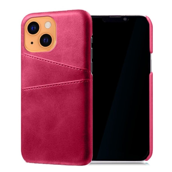 Bofink iPhone 13 Mini skal med korthållare - Rosa Rosa