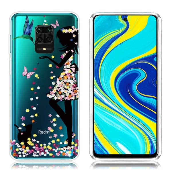 Deco Xiaomi Redmi Note 9 Pro / Xiaomi Redmi Note 9S / Xiaomi Redmi Note 9 Pro Max skal - Blommig Skönhet multifärg
