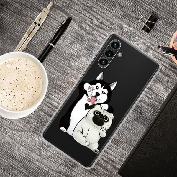 Deco Samsung Galaxy A13 5G Etui - To Hunde Multicolor