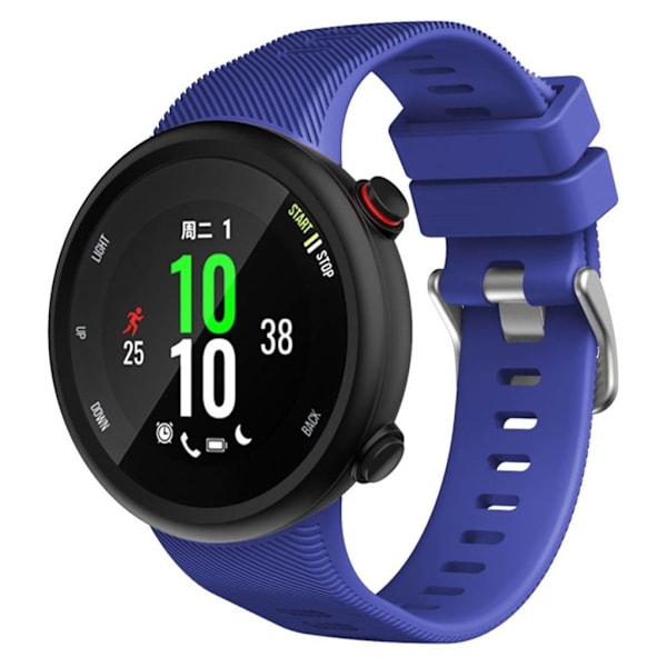Garmin Forerunner 45 cool silikone Urrem - Mørkeblå Blue