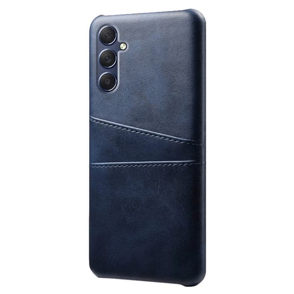 Dual Card Oppo A15 kotelot - Tummansininen Blue