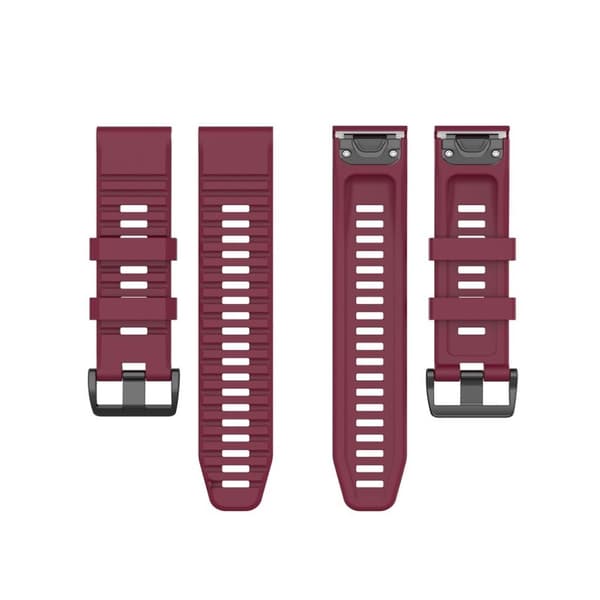 Garmin Fenix 6X holdbar Urrem - Vinrød Red
