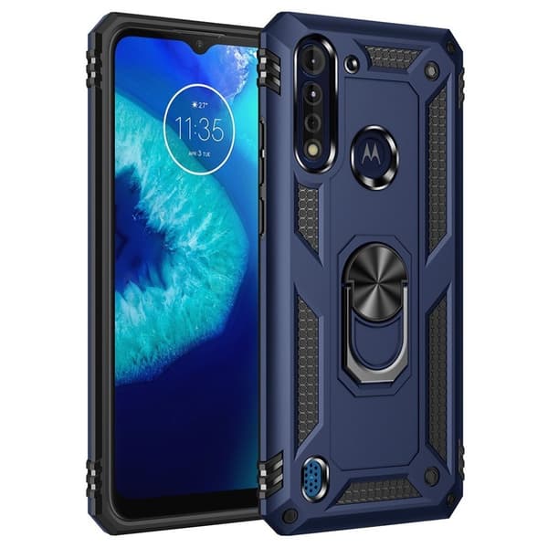 Bofink Combat Motorola Moto G8 Power Lite Etui - Blå Blue