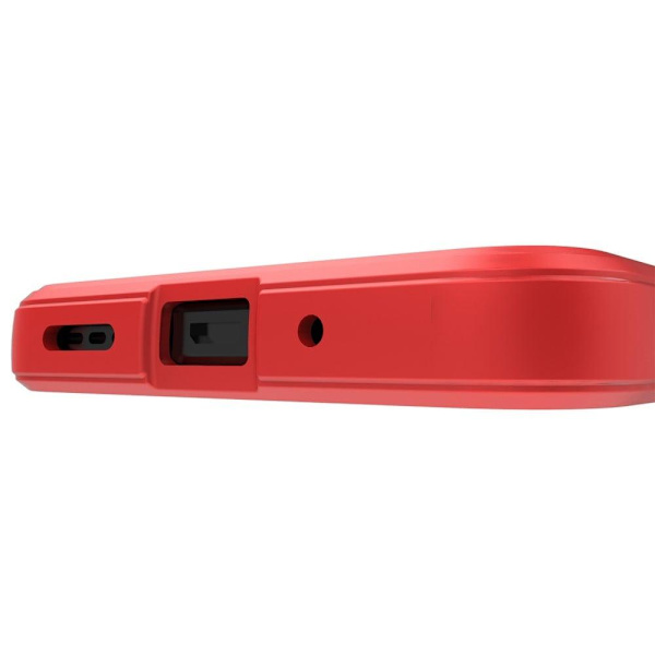 Pehmeä kahva muotoiltu kuori Xiaomi Redmi 9C - Punainen Red