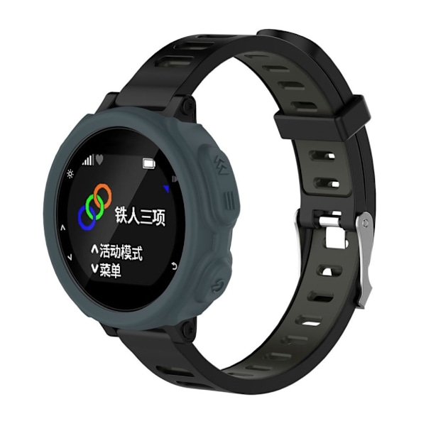 Garmin Forerunner 235 Enfärgad silikon ram - Mörk blå Blå
