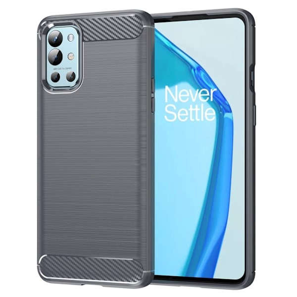 Carbon Flex Etui OnePlus 9R - Grå Silver grey
