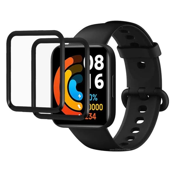 2Pcs Realme Watch 2 HD PMMA näytön suojus Transparent