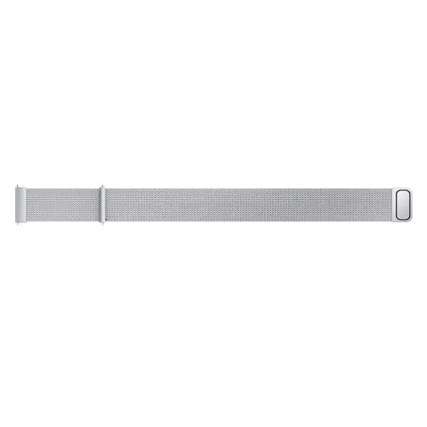Garmin Vivoactive 4S ruostumattomasta teräksestä valmistettu rannekellonauha - Hopea Silver grey