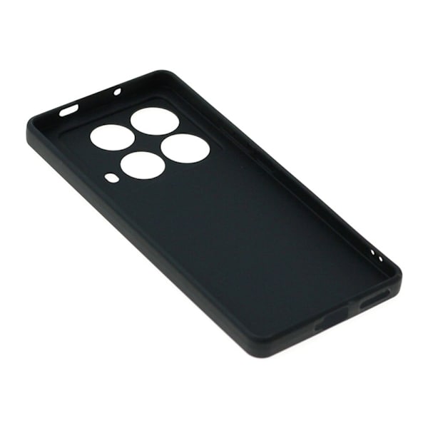 Mykt og matt deksel for Infinix Note 40 Black