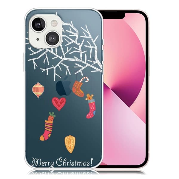 Juleveske til iPhone 13 Mini - Juletrepynt Multicolor
