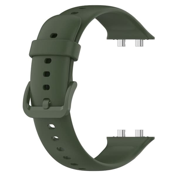 Oppo Watch 3 silikone urrem - Militærgrøn Green