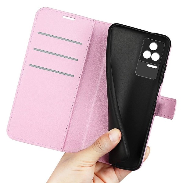 Classic Xiaomi Redmi K50 / Xiaomi Redmi K50 Pro flip kuoret - Pinkki Pink