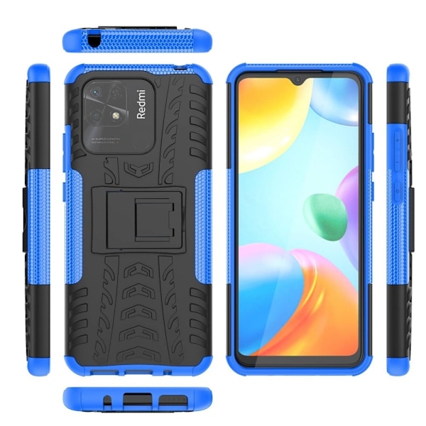 Offroad Etui Xiaomi Redmi 10C - Blå Blue