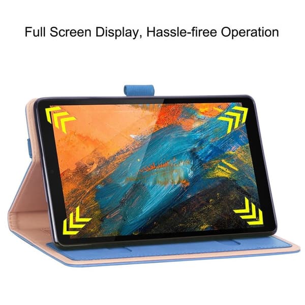 Lenovo Tab M8 Business Stil Lær Etui - Blå Blue