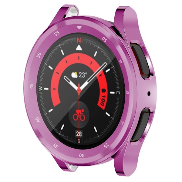Samsung Galaxy Watch 5 Pro skaldesignskydd - Lila Lila