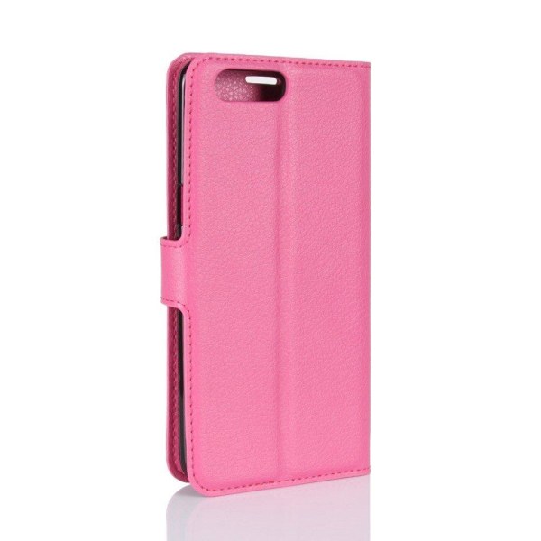 ASUS Zenfone 4 Max 5.5 (ZC554KL) eleganttinen nahkakotelo - Rose Pink