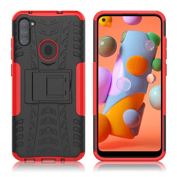 Offroad kuoret - Samsung Galaxy A11 - Punainen Red