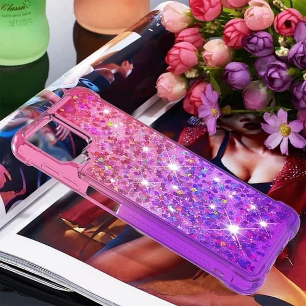 Princess Samsung Galaxy A12 5G Deksel - Rosa / Lilla Pink