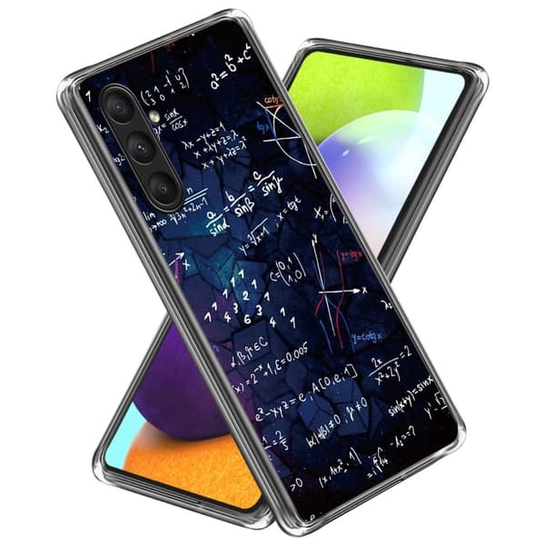 Deco Samsung Galaxy A25 skal - Ekvation Blå