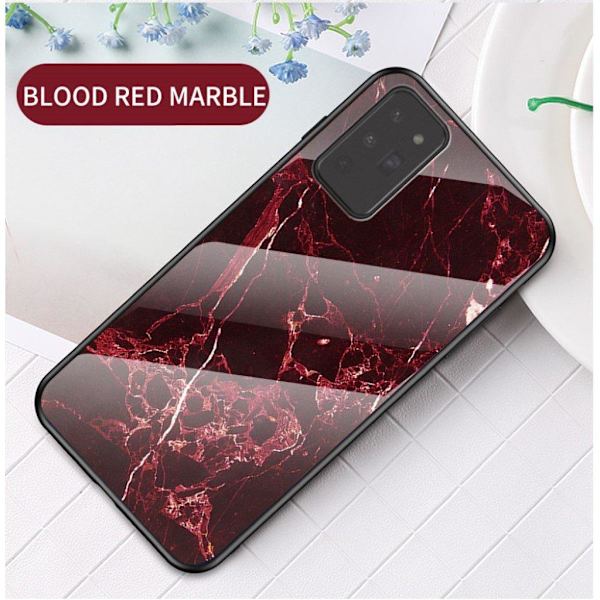 Fantasy Marble Samsung Galaxy Note 20 kuoret - Punainen Red