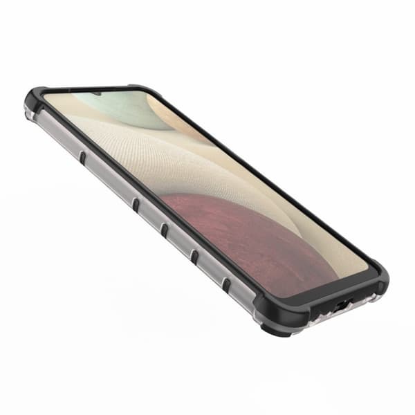 Bofink Honeycomb Samsung Galaxy A12 5G Etui - Grå Silver grey